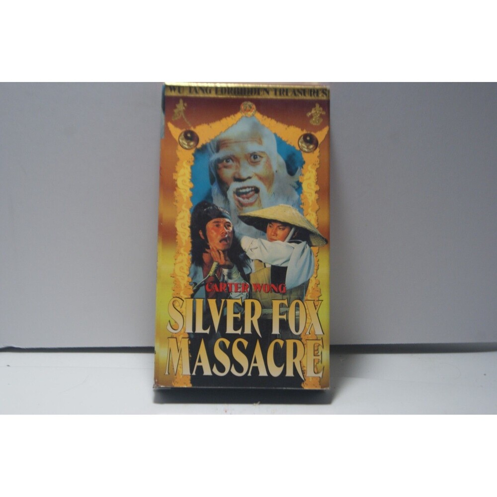 Silver Fox Massacre Wu Tang Forbidden Treasures (VHS) Hong Kong Connection Marti